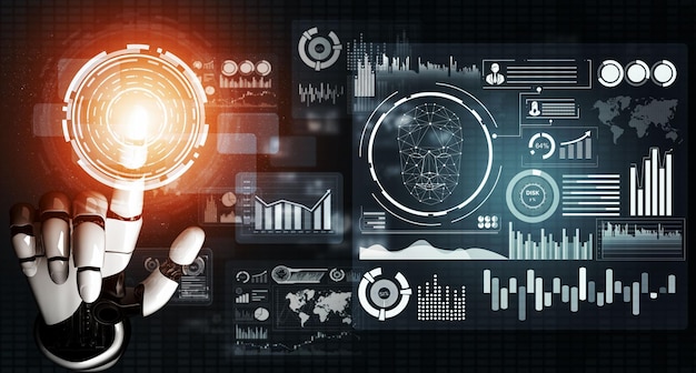 AI-powered automation system dashboard showcasing machine learning analytics in Thailand